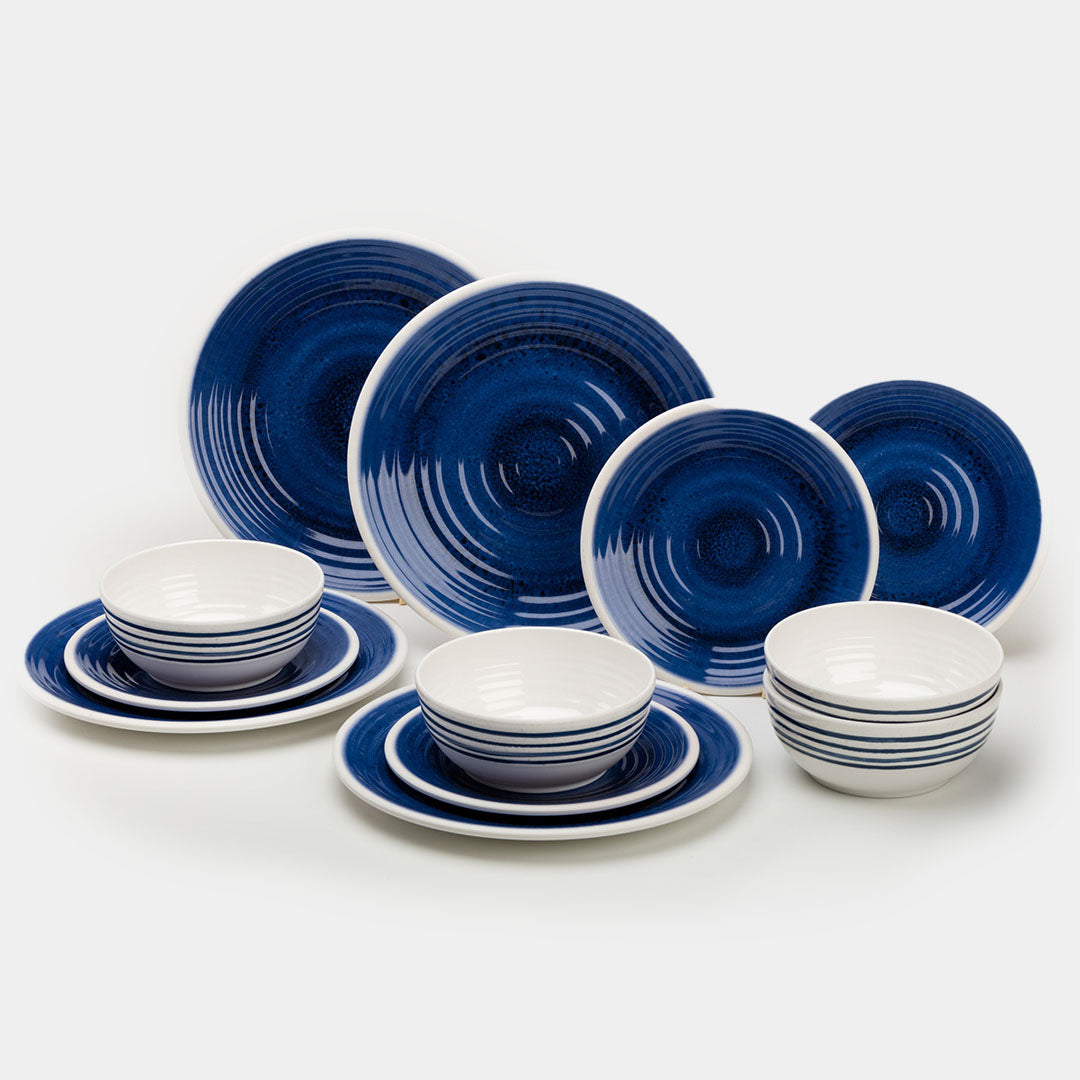 Flamefield Azure 12-teiliges Melamin-Set